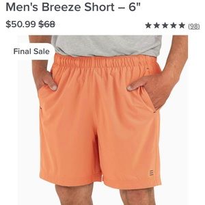 Free Fly Breeze shorts size L